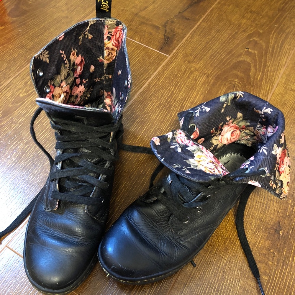 Black Leather Doc Martens